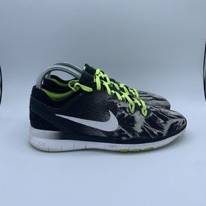 COPY - Nike Womens 704695014 Black Volt Lace Up Low Top Running Shoes Size US 7